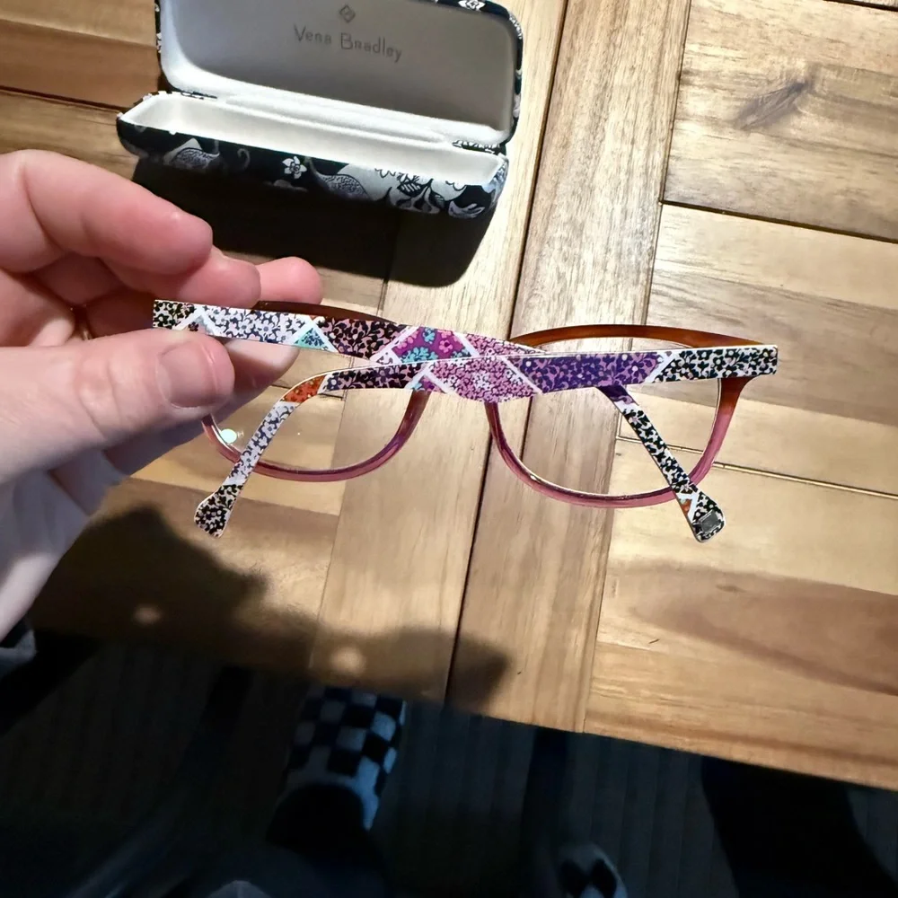 Vera Bradley glasses w/ Floral Case little girls